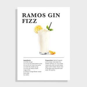 Drinks - Ramos Gin Fizz
