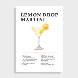 Drinks - Lemon Drop Martini
