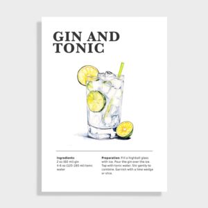 Drinks - Gin & Tonic
