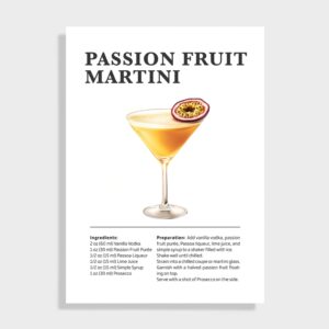 Drinks - Passion Fruit Martini