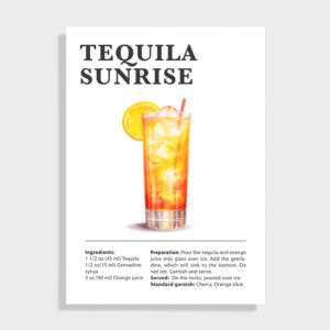 Drinks - Tequila Sunrise