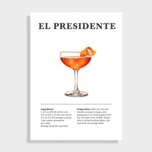 Drinks - El Presidente